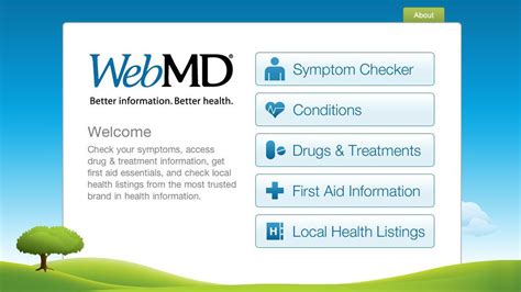 webmg|WebMD: Symptom Checker .